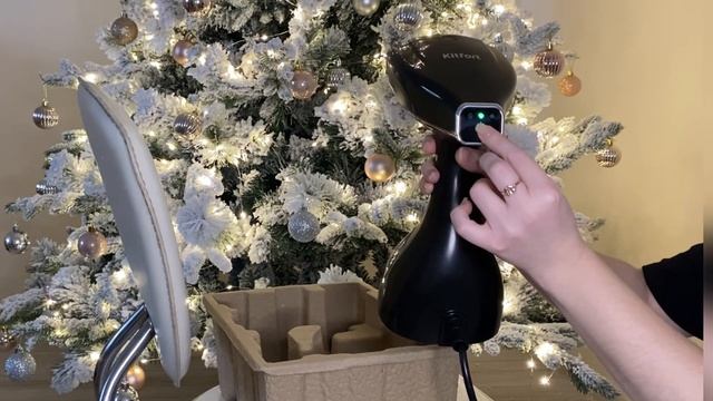 Обзор ручного отпаривателя Kitfort KT-965 смотреть онлайн