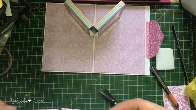 How to make a 3D V-FOLD POP UP card смотреть онлайн
