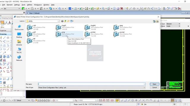 How To Take Print in MicroStation || How to Create a PDF File in Microstation v8i ( Bentley Systems смотреть онлайн