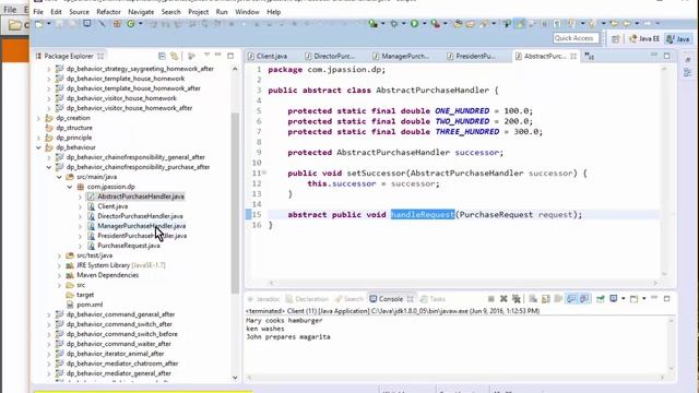 Java Design Pattern: Chain of Responsibility pattern смотреть онлайн