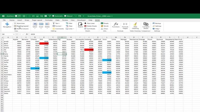 Excel Date Picker & Highlight the Active Cell with Crosshairs - Episode 2508C смотреть онлайн
