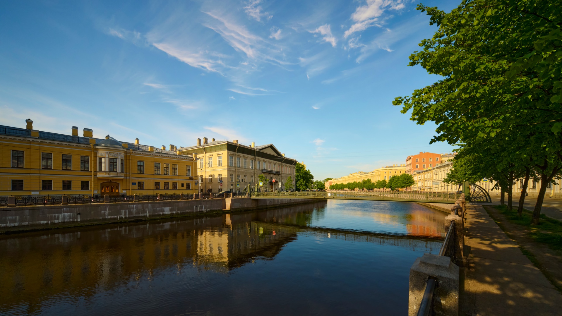 ?? Красивое весеннее Петербургское утро. смотреть онлайн