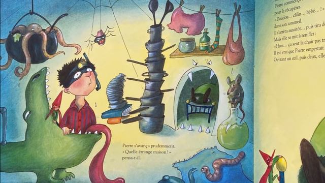 🎠 Lecture: Non Cornebidouille, pas mon doudou! (5/6) 🎃 - P. Bertrand et M. Bonniol 🎵 avec musique 🎵 смотреть онлайн