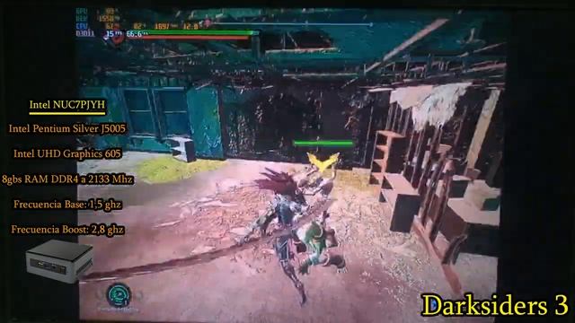 COMO jugar Darksiders 3 PC en un Intel Pentium Silver J5005 (prueba de rendimiento) смотреть онлайн