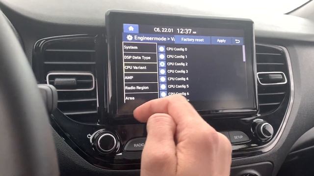 solaris 2021 carplay без провода настройка магнитолы сервисное меню смотреть онлайн