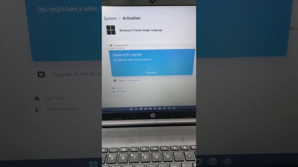 How to upgrade windows 11 Home single language to windows 11 professional