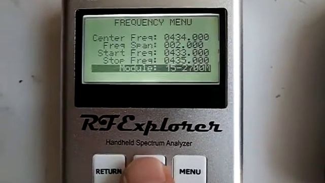RF Explorer Handheld RF Spectrum Analyzer смотреть онлайн