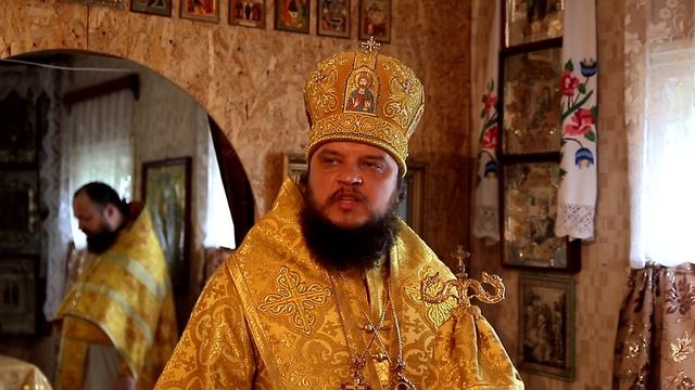 Слово за Литургией в молитвенном доме в честь Покрова Пресвятой Богородицы (Мф., 64 зач., XV, 32-39 смотреть онлайн