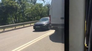 ?Поездка на троллейбусе Богдан Т70115  [4414] по маршруту 52 (Симферополь-Алушта)