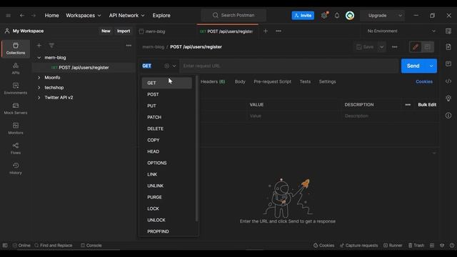MERN stack Blog app using Tailwind CSS - 14 - user registration API смотреть онлайн