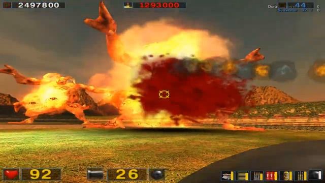 Санта Джон и Робокоп спасают пирамиды (и рождество) в Serious Sam TSE #3 смотреть онлайн