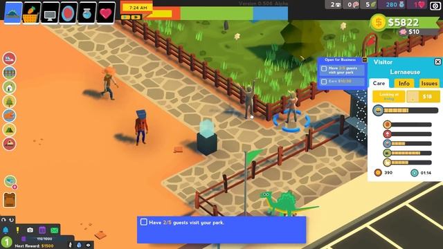 Parkasaurus - Build a Dinosaur Theme Park! - Parkasaurus Gameplay смотреть онлайн