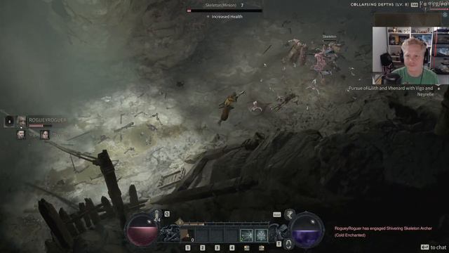 Diablo IV Beta. Elden Ring Walkthrough Practice starts at 1:20:05 смотреть онлайн