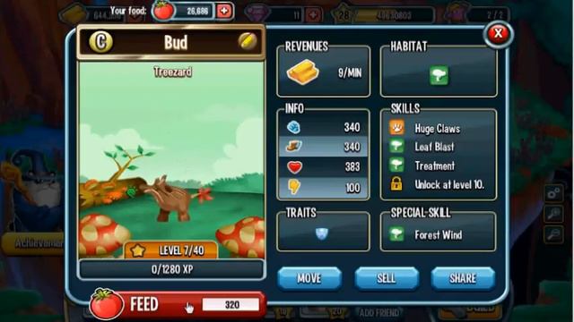 Get Treezard Monster In Monster Legends смотреть онлайн
