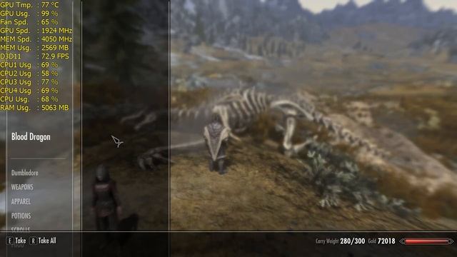 The Elder Scrolls V : Skyrim SE | GTX 1060 6GB | i5 6500 | Ultra Settings Benchmark | (1080p60) смотреть онлайн