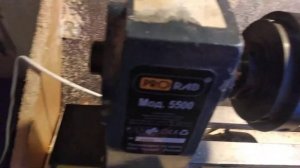 Обзор такарного станка по дереву PRORAB