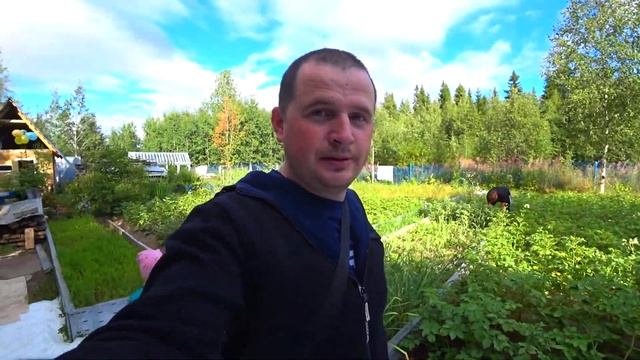 Новая БАНЯ построена за месяц!!! Приехали с семьёй к родителям на дачу. смотреть онлайн