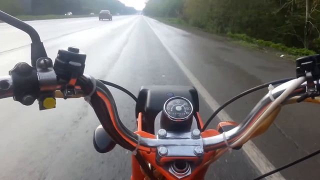 Трайк. Карпаты 2 cruise. Максимальная скорость. смотреть онлайн