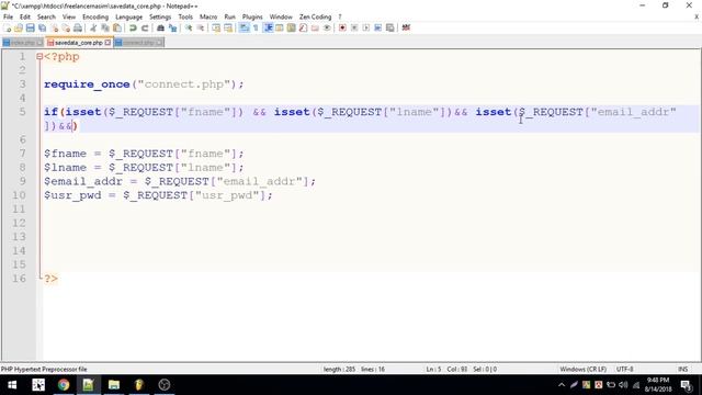 Raw Php Bangla Tutorial | insert data with form | Part 23 | Freelancer Nasim смотреть онлайн