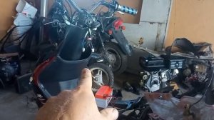 Ремонт электрику китайского скутера, своими руками.