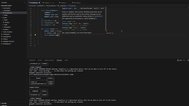 [NEW] - How To Make Discord BROADCAST COMMAND || Discord.js V14