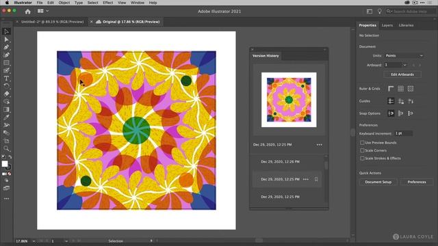 Illustrator Cloud Documents & the Version History Panel смотреть онлайн