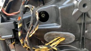 Полная разборка двери Touareg NF