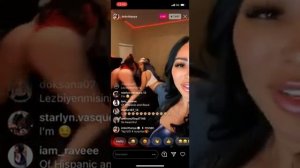 Brittanya Razavi With Her Friends Dancing Instagram Live December 3, 2020