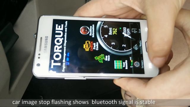 Advanced Car Bluetooth OBD2 OBD-II Diagnostic Interface Scanner Auto Scan Tool