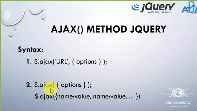 10 | AJAX Method Of jQuery AJAX In PHP & MySQL | jQuery AJAX Tutorial | Part-1 | AJAX (Hindi/Urdu) смотреть онлайн