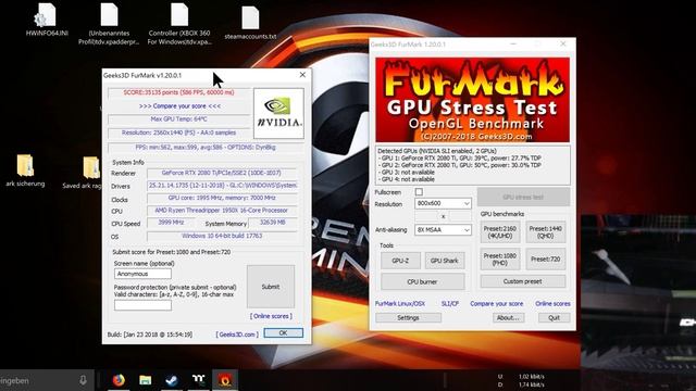 Tutorial INNO3D TuneIT OC Utility 2x INNO3D GeForce RTX 2080 Ti ICHILL Black Nvlink RGB