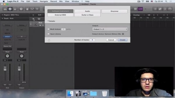 Создание электронной музыки в Logic Pro X