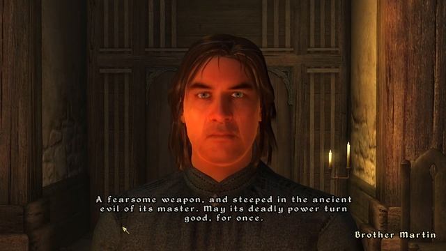[ENG] Все Реакции Мартина на Даэдрические Артефакты Персонажа в Oblivion смотреть онлайн