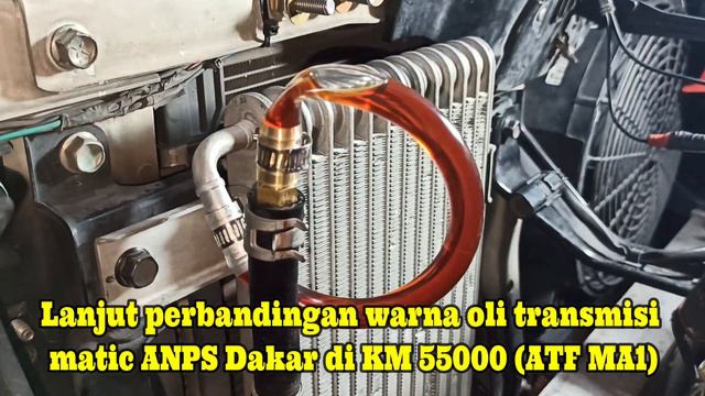 JALUR PEMASANGAN ATF COOLER ANPS DAKAR + PERBANDINGAN WARNA OLI TRANSMISI ATF MA1 KM 55000 смотреть онлайн
