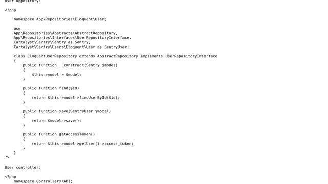 Code Review: Laravel - Repository and Entity patterns (2 Solutions!!) смотреть онлайн