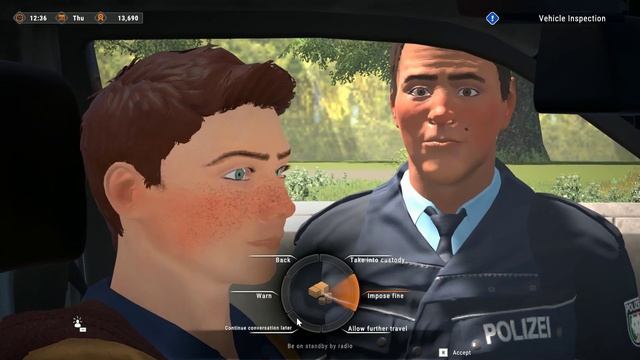 Autobahn Police Simulator 2 - Traffic Spot Check on a People Carrier смотреть онлайн