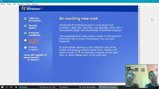 Cara menginstall Windows XP di Oracle Virtual Box смотреть онлайн