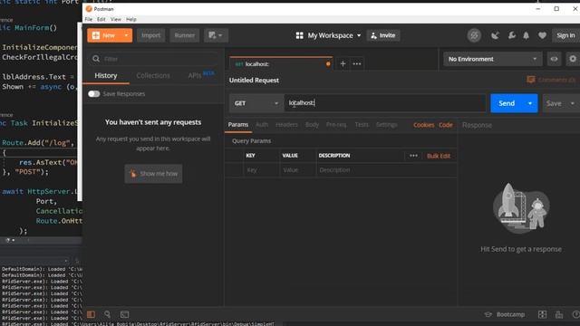 C# RFID WinForms Server, Esp32 + MFRC522 смотреть онлайн