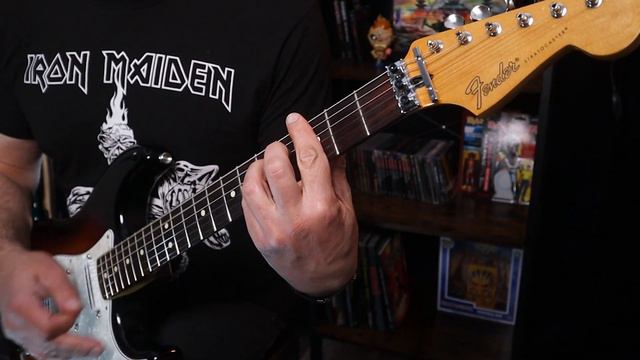Iron Maiden: The Evil That Men Do - FULL Guitar Cover смотреть онлайн
