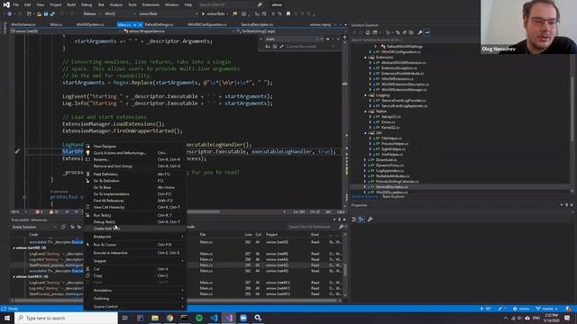 Windows Service Wrapper - Knowledge transfer and Code Dive смотреть онлайн