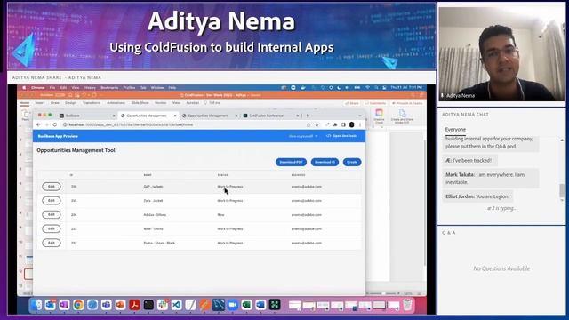 Using ColdFusion To Build Internal Apps