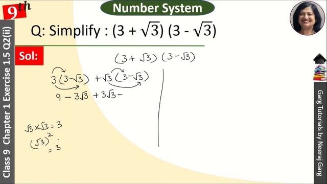 Simplify the following expression (3+√3)(3-√3) | Simplify (3+root 3) (3-root 3) смотреть онлайн