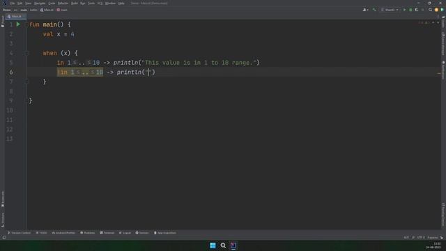 Introduction of "in" keyword in Kotlin смотреть онлайн