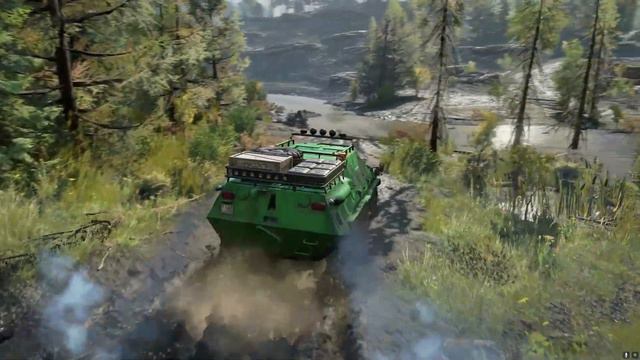 SnowRunner. Пожалуй, лучший скаут. TUZ 420 "Tatarin". Таймыр. Российская Федерация. смотреть онлайн