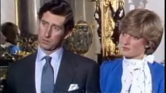 Princess Diana's engagement interview (best quality) смотреть онлайн