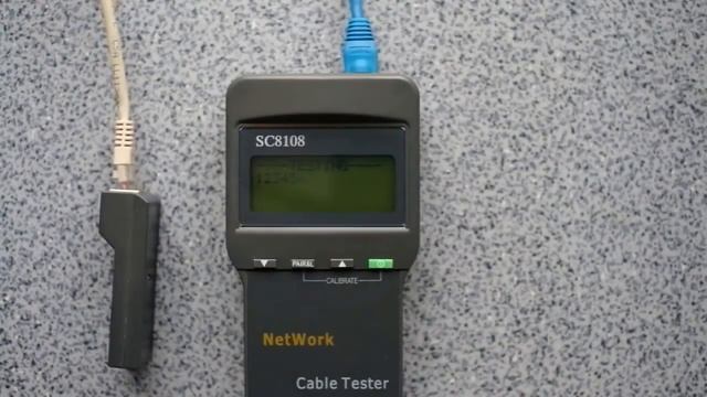 Сетевой кабельный тестер SC8108 Network Cable Tester смотреть онлайн