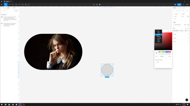 How Do I Crop a Picture Into a Circle in Figma? смотреть онлайн