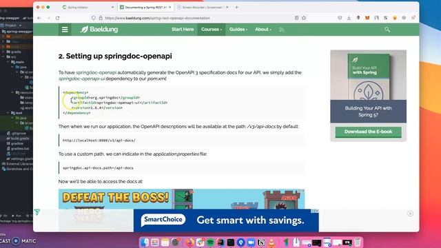 Spring REST Doc menggunakan Open API 3 Swagger смотреть онлайн