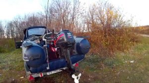 Лодка пвх Флагман дк на прицепе