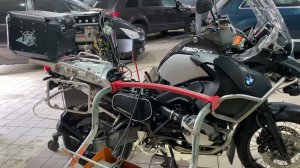 ровный холостой ход BMW R1200GSA R1200RT - super stab idle